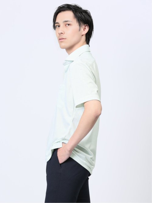 Biz クールパス カッタウェイ半袖 ビズポロ