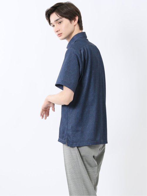 Biz クールパス ワイドカラー半袖 ビズポロ