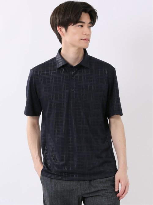 Biz クールパス ワイドカラー半袖 ビズポロ