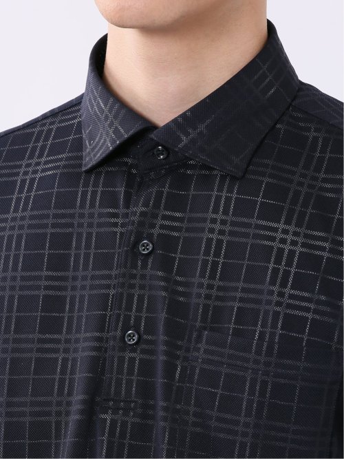 Biz クールパス ワイドカラー半袖 ビズポロ