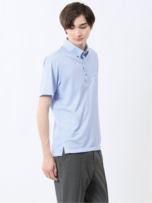 Biz クールパス ボタンダウン半袖 ビズポロ