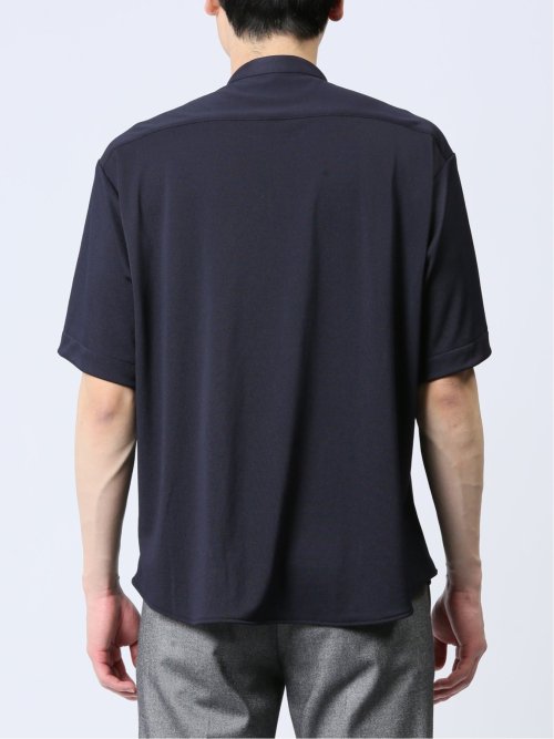 Biz クールパス バンドカラー半袖 ビズポロ