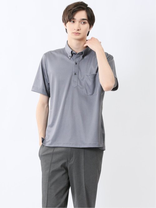 Biz クールパス ボタンダウン半袖 ビズポロ