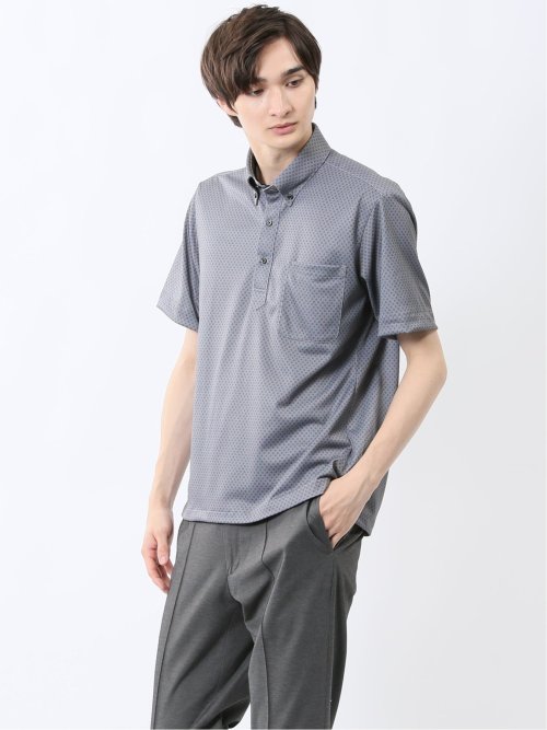 Biz クールパス ボタンダウン半袖 ビズポロ