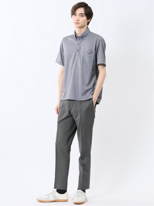 Biz クールパス ボタンダウン半袖 ビズポロ