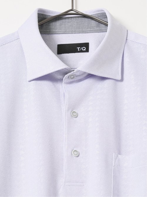 Biz クールパス ワイドカラー半袖 ビズポロ