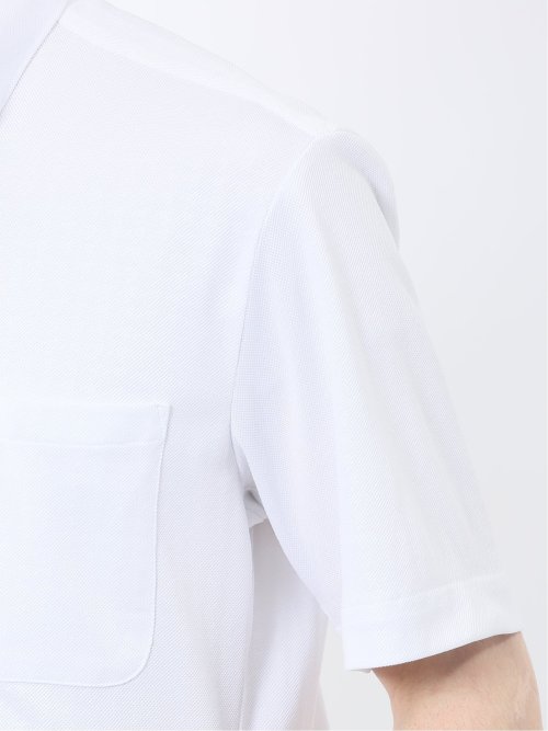 Biz クールパス ワイドカラー半袖 ビズポロ