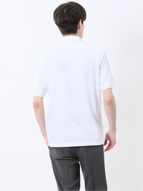 Biz クールパス ワイドカラー半袖 ビズポロ