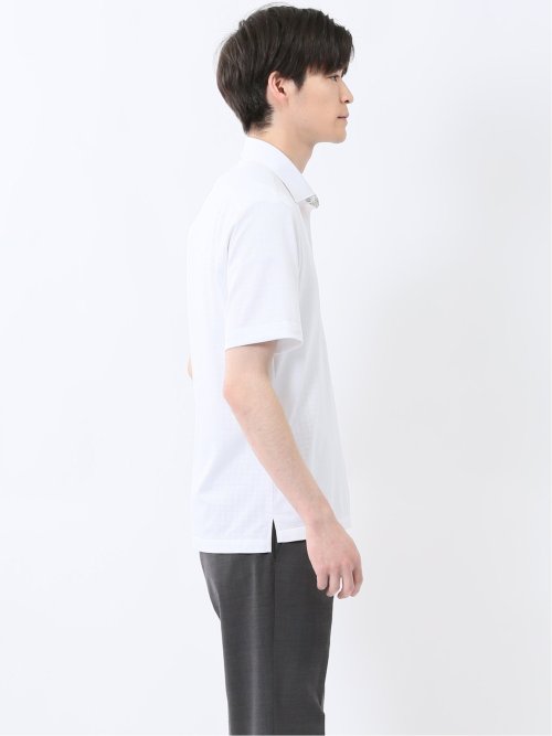 Biz クールパス ワイドカラー半袖 ビズポロ