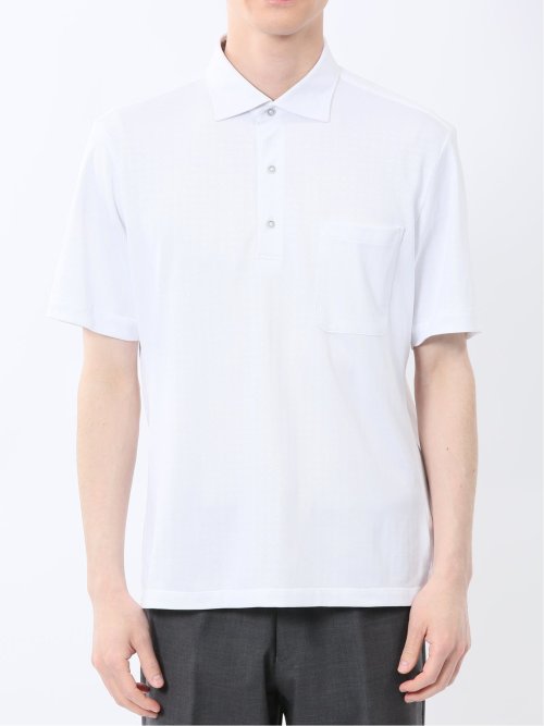 Biz クールパス ワイドカラー半袖 ビズポロ