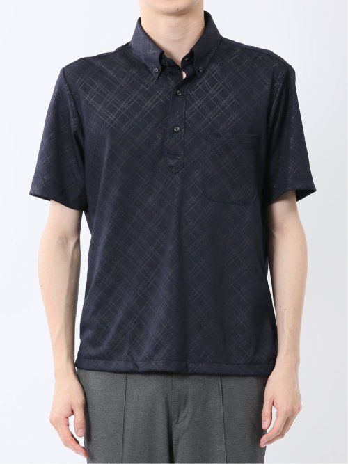 Biz クールパス ボタンダウン半袖 ビズポロ