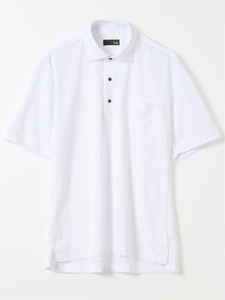 Biz クールパス ワイドカラー半袖 ビズポロ