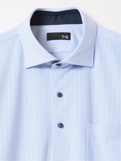 Biz クールパス ワイドカラー半袖 ビズポロ