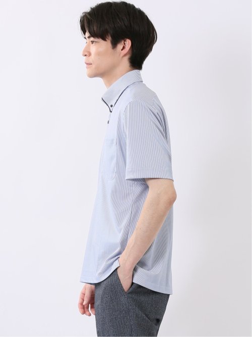 Biz クールパス ボタンダウン半袖 ビズポロ