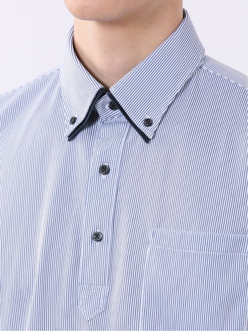 Biz クールパス ボタンダウン半袖 ビズポロ