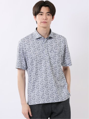 Biz クールパス ワイドカラー半袖 ビズポロ