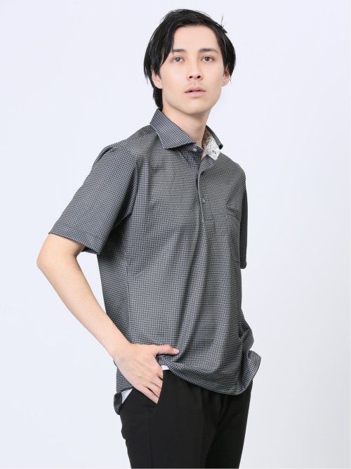 Biz クールパス カッタウェイ半袖 ビズポロ