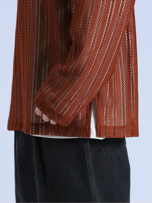 メッシュＴシャツ+無地Ｔシャツ アンサンブル