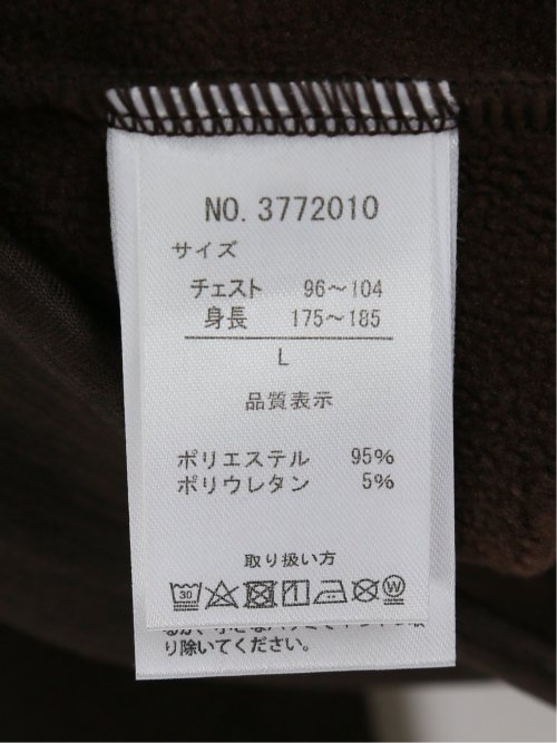 【WEB限定】ファーストダウン/FIRST DOWN ストレッチフリース スタンドアウター(セットアップ可能)