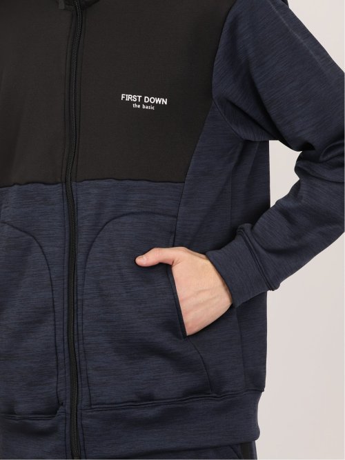 【WEB限定】ファーストダウン/FIRST DOWN ストレッチフリース スタンドアウター(セットアップ可能)