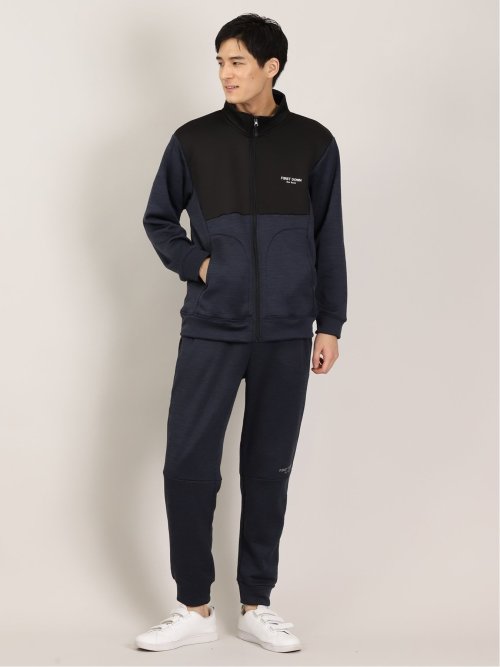 【WEB限定】ファーストダウン/FIRST DOWN ストレッチフリース スタンドアウター(セットアップ可能)