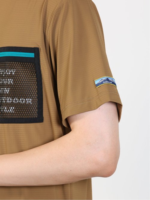 【WEB限定】Holidayout 冷感メッシュ ポケットT(セットアップ可能)