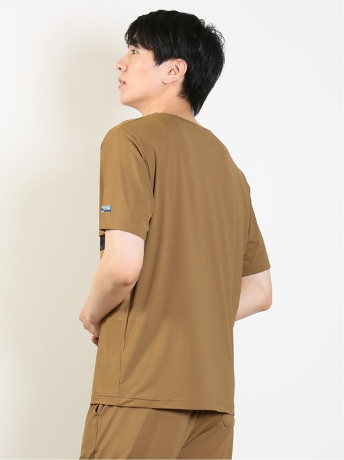 【WEB限定】Holidayout 冷感メッシュ ポケットT(セットアップ可能)