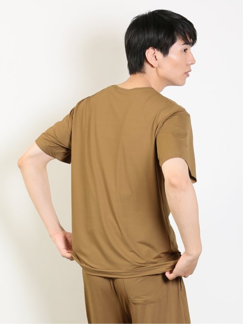 【WEB限定】Holidayout 冷感メッシュ ポケットT(セットアップ可能)