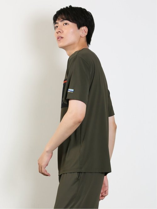 【WEB限定】Holidayout 冷感メッシュ ポケットT(セットアップ可能)