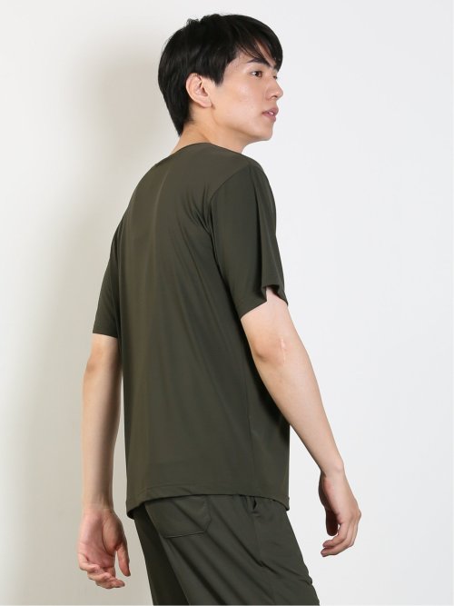 【WEB限定】Holidayout 冷感メッシュ ポケットT(セットアップ可能)