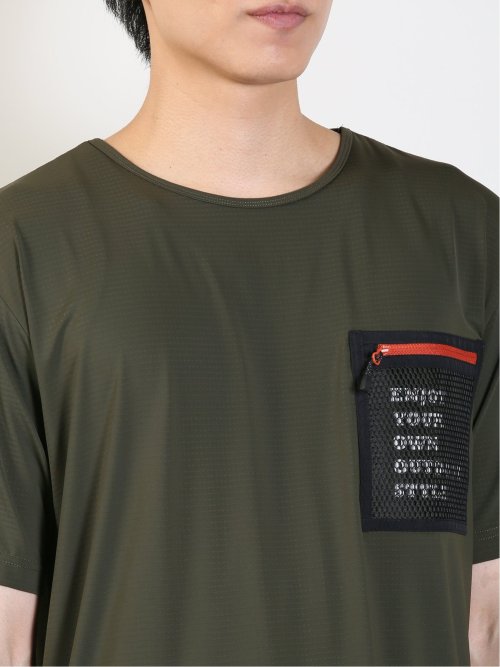 【WEB限定】Holidayout 冷感メッシュ ポケットT(セットアップ可能)