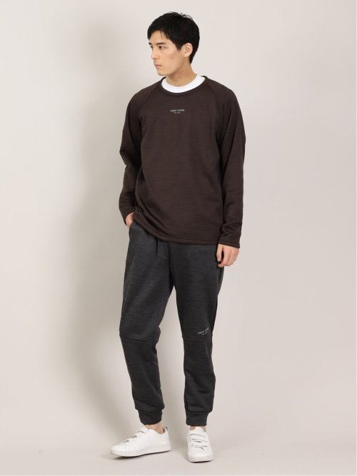 【WEB限定】ファーストダウン/FIRST DOWN ストレッチフリース トレーナー(セットアップ可能)