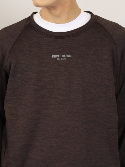 【WEB限定】ファーストダウン/FIRST DOWN ストレッチフリース トレーナー(セットアップ可能)