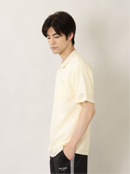 【WEB限定】ファーストダウン/FIRST DOWN 超軽量 鹿の子 半袖ポロシャツ