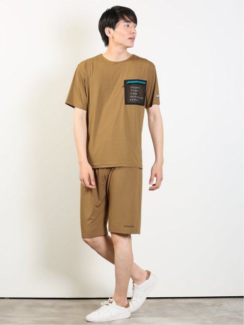 【WEB限定】Holidayout 冷感メッシュ ショートパンツ(セットアップ可能)