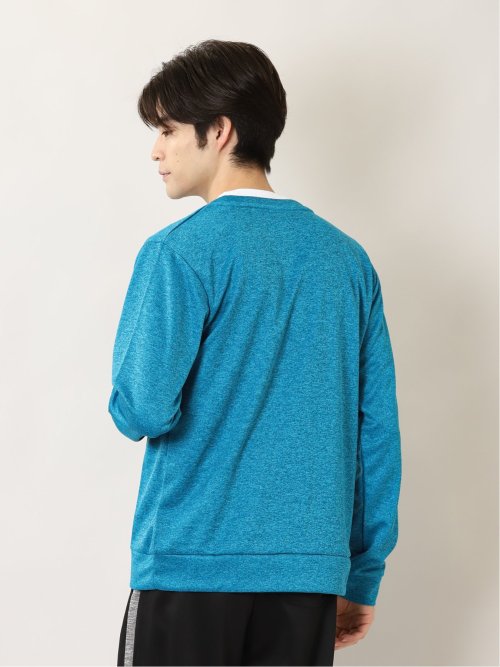 【WEB限定】ファーストダウン/FIRST DOWN カチオンスムース プリント長袖プルオーバー(セットアップ可能)