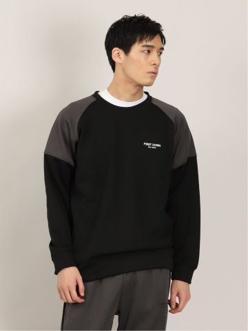 【WEB限定】ファーストダウン/FIRST DOWN 裏シャギー トレーナー(セットアップ可能)