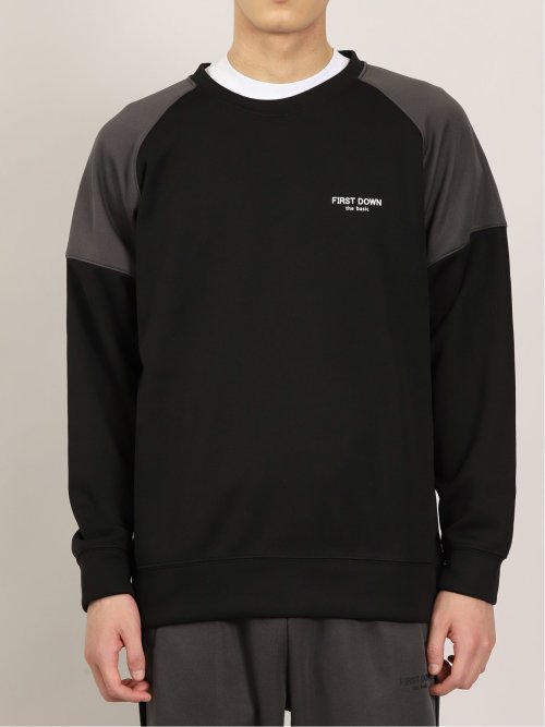 【WEB限定】ファーストダウン/FIRST DOWN 裏シャギー トレーナー(セットアップ可能)