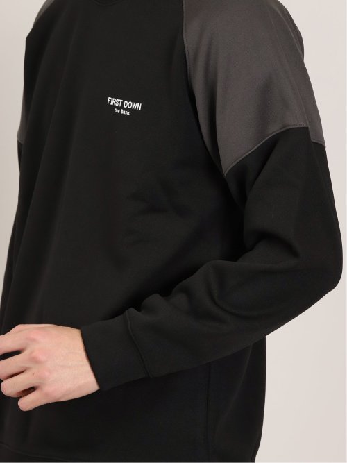 【WEB限定】ファーストダウン/FIRST DOWN 裏シャギー トレーナー(セットアップ可能)