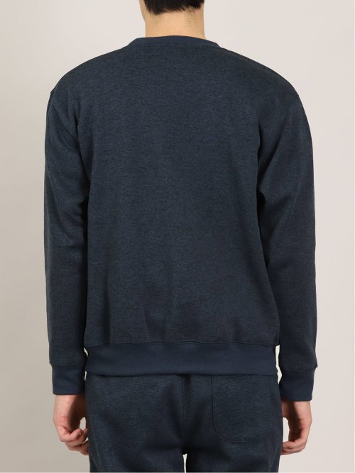 【WEB限定】ファーストダウン/FIRST DOWN 杢ニットフリース トレーナー(セットアップ可能)