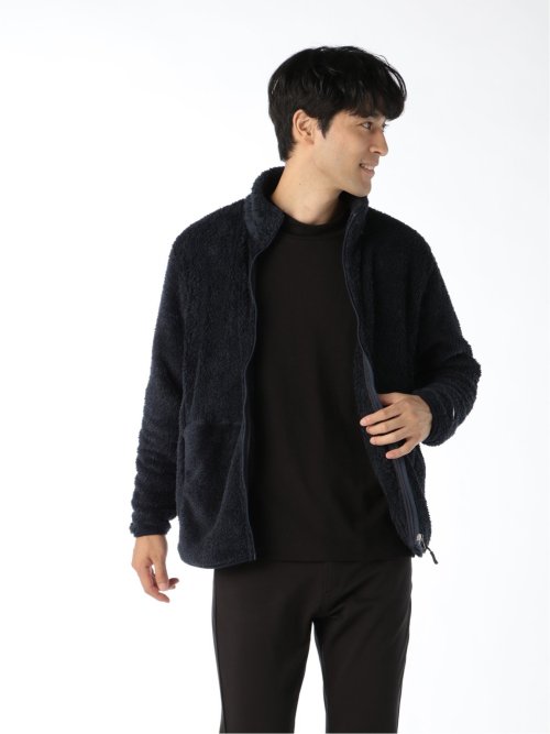 【WEB限定】快適 ボアフリース ジャケット(セットアップ可能)