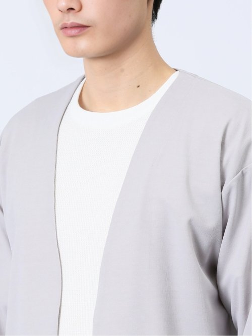 7分袖カーディガン&半袖Tシャツ アンサンブル