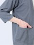 7分袖カーディガン&半袖Tシャツ アンサンブル