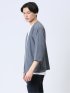 7分袖カーディガン&半袖Tシャツ アンサンブル