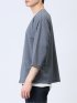 7分袖カーディガン&半袖Tシャツ アンサンブル