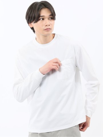 KAITEKI+ マジ軽ウォーム クルーネック長袖Tシャツ