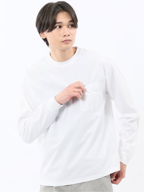 KAITEKI+ マジ軽ウォーム クルーネック長袖Tシャツ