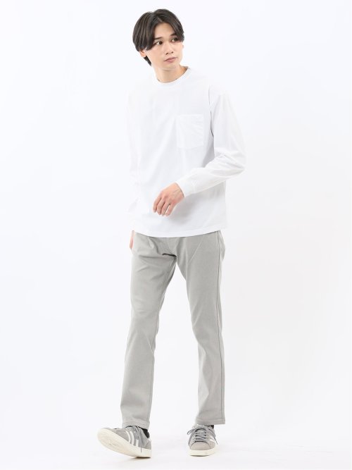 KAITEKI+ マジ軽ウォーム クルーネック長袖Tシャツ