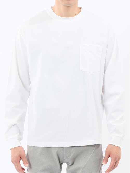 KAITEKI+ マジ軽ウォーム クルーネック長袖Tシャツ