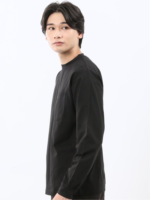 KAITEKI+ マジ軽ウォーム クルーネック長袖Tシャツ